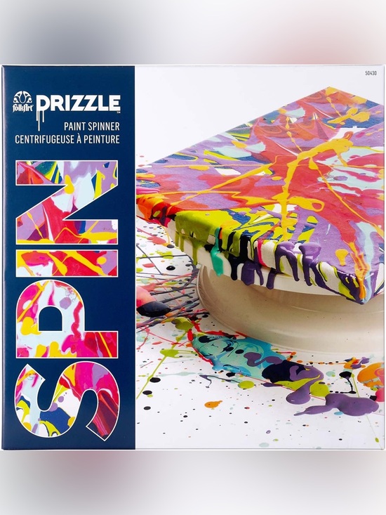Other - NEW FolkArt Drizzle Manual Spin Turntable for drip painting